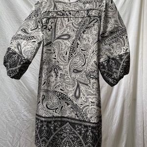 Loft Balloon  Sleeve Shift Dress